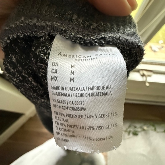 American Eagle | Size M | Ahh-Mazingly Soft Cropped Jogger – Dark Grey - Picture 6 of 6